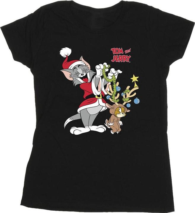 Tom & Jerry Christmas Reindeer TShirt (XL)