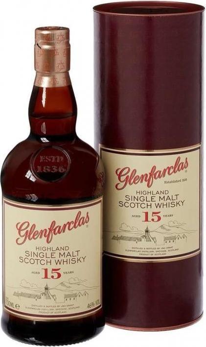 Produktbild Glenfarclas 15 Years (Single Malt, Scotch Whisky, 1 x 70 cl)