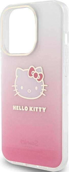 Image du produit Hello Kitty HKHCP13LHDGKEP iPhone 13 Pro / 13 6.1" różowy/pink hardcase IML Gradient Electrop Kitty (Apple iPhone 13 Pro)