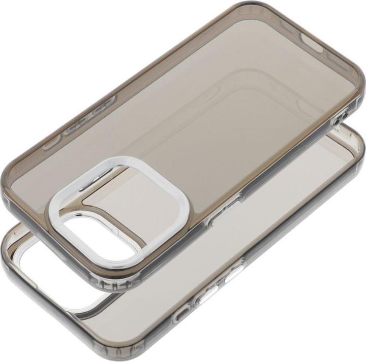 Actual product image OEM Back panel cover PEARL case for IPHONE 15 black (Apple iPhone 15)