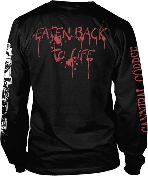 Actual product image Cannibal Corpse Unisex Adult Eaten Back To Life Long-Sleeved T-Shirt (S)