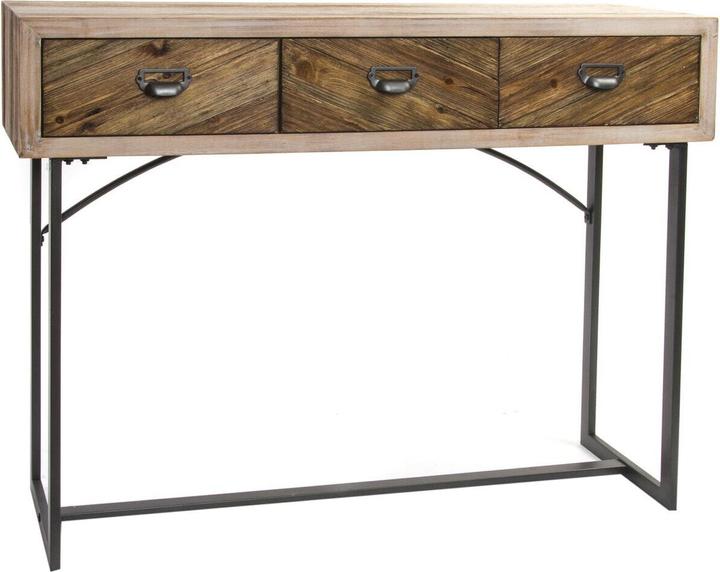 Immagine prodotto DKD Home Decor Console Metal Wood (110 x 32 x 85 cm)