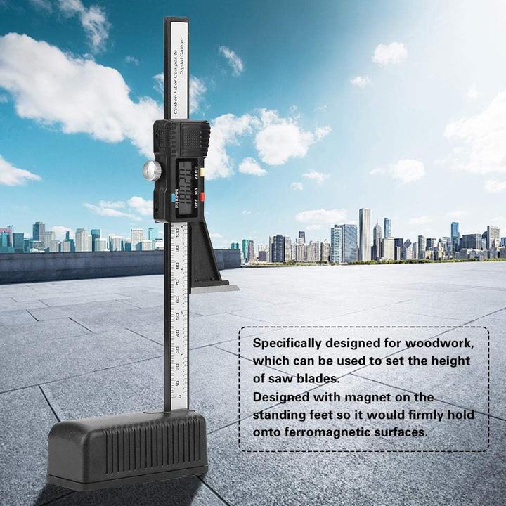 Image du produit Ywbl-wh Digitaler Höhenmesser mit Magnetfuss (15 cm)