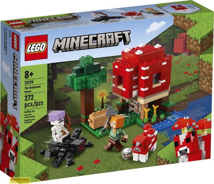 Produktbild LEGO Das Pilzhaus (21179, LEGO Minecraft)