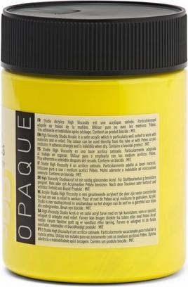 Produktbild Pebeo Studio Acrylics feine Acrylfarben (Primärgelb, 500 ml)