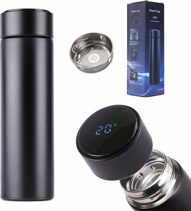 Image du produit ART Gobelet isotherme smart LED 500ml noir (0.50 l)