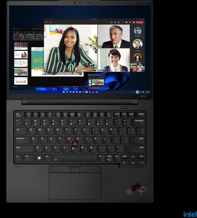 Actual product image Lenovo ThinkPad X1 Carbon Gen. 10 (14", Intel Core i7-1255U, 16 GB, 512 GB, DE)