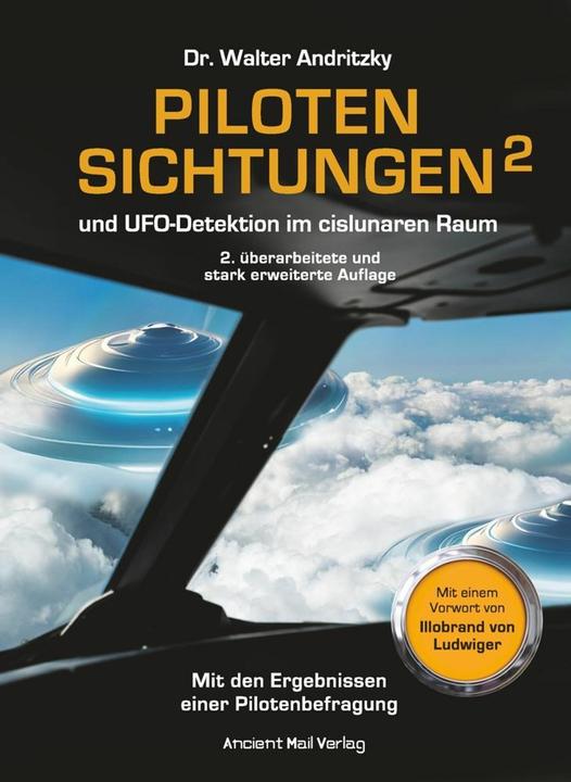 Produktbild Andritzky:Pilotensichtungen und UFO-Det (Deutsch, Dr. Walter Andritzky, Illobrand von Ludwiger, 2024)