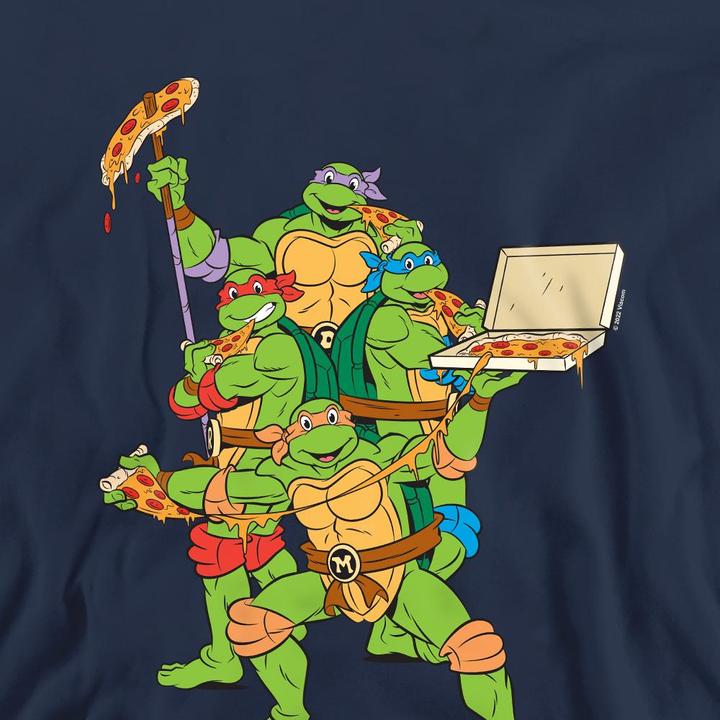 Immagine prodotto Teenage Mutant NT Pizza Party Felpa Adulto Unisex (S)