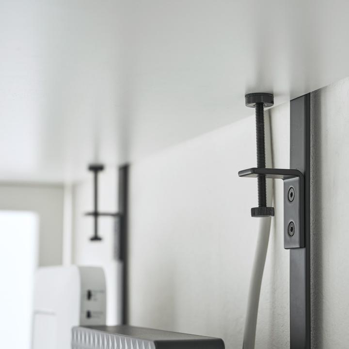 Actual product image Yamazaki SMART under-counter cable and router organiser