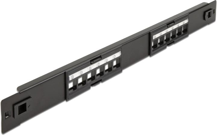 Delock Patchpanel 19″ Keystone 12-Port 19 Rack