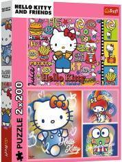 Produktbild Trefl Puzzle 2 x 200 - Hello Kitty (200 Teile)