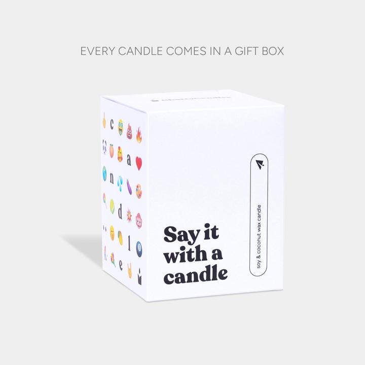 Produktbild Chatty Candles Duftkerze Flowery Weihnachten, schon wieder.