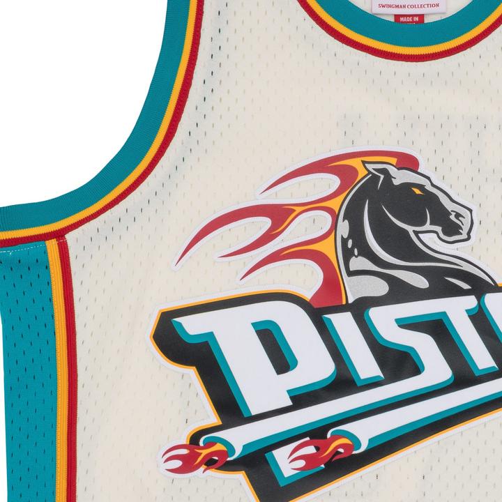 Immagine prodotto Mitchell & Ness Maglia Swingman Detroit Pistons OFF-WHITE Grant Hill - S (S)