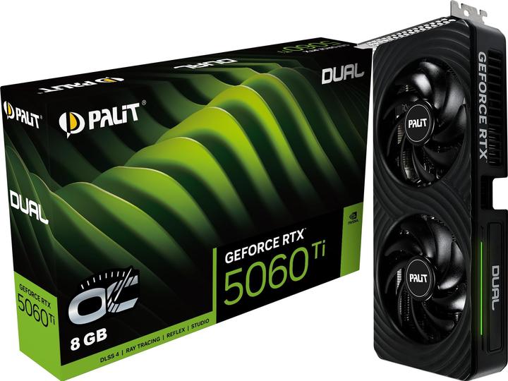 Produktbild Palit VGA RTX5060TI 8GB Dual OC (8 GB)