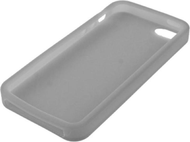 Produktbild König Design Schutzhülle Silikon Hülle für Handy iPhone 5 & 5s Grau (Apple iPhone 5)