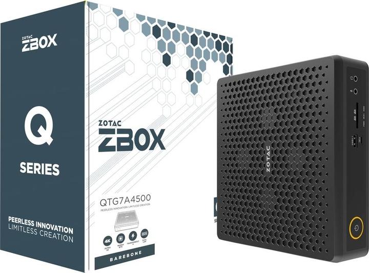 Image du produit Zotac ZBOX QTG7A4500-BE BAREBONE (Intel Core i7-11800H)