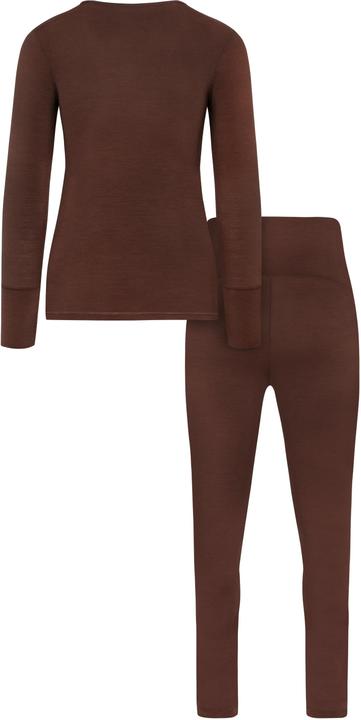 Actual product image Normani Merino Underwear Maternity Set- Long Sleeve Shirt and Underpants - 8795 (XL)