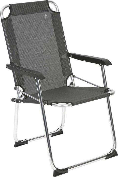 Bo-Camp Copa Rio Campingstoel - Klapstoel - Comfort Deluxe - Grijs