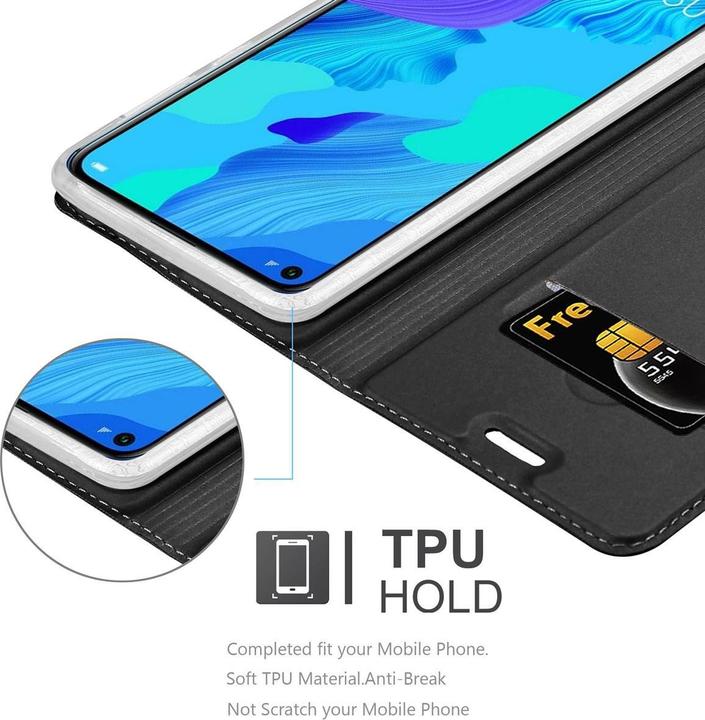 Immagine prodotto Cadorabo Copertina in stile libro di classe (K20, Huawei Nova 5T, TCL 20S)