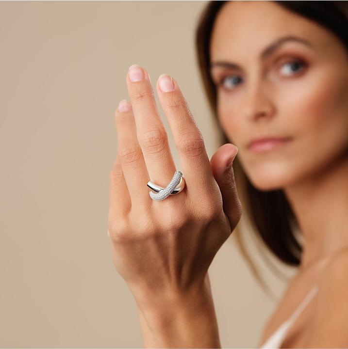 Produktbild Jette Damenring GRAVITY (57, 925 Silber)