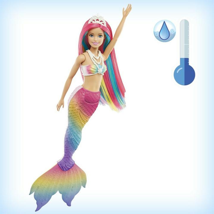Image du produit Barbie Dreamtopia Magie Arc-en-ciel - Poupée sirène 1
