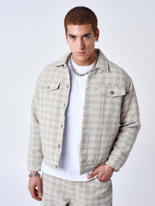 Actual product image Project X Paris Geometric canvas jacket (XXL)