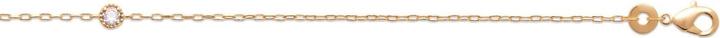 Actual product image Lara Gold plated BRACELET - 16+2 - ZIRCONIA (Gold plated)