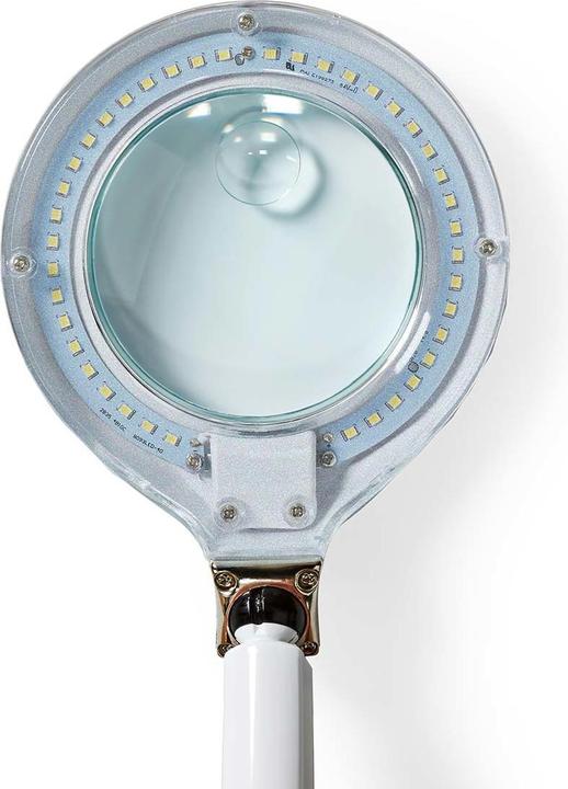 Image du produit Nedis Lampe loupe | Puissance de la lentille : 3 - 12 dioptries | 6500 K | 6.5 W | 585 lm | Blanc (585 lm)