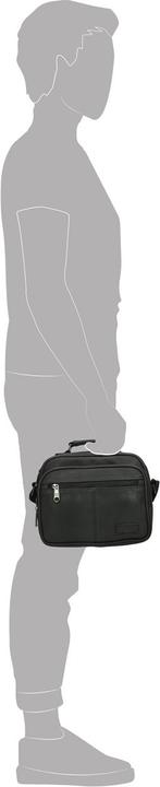 Actual product image HTI-Living Fliegertasche PU Reportertasche
