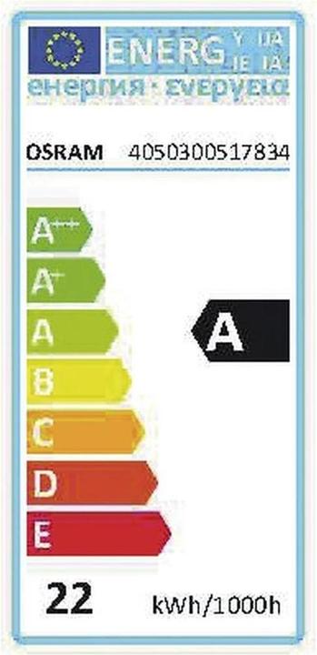 Energie-Label Osram Lumilux (G13, 18 W, 1350 lm, 1 x, G)
