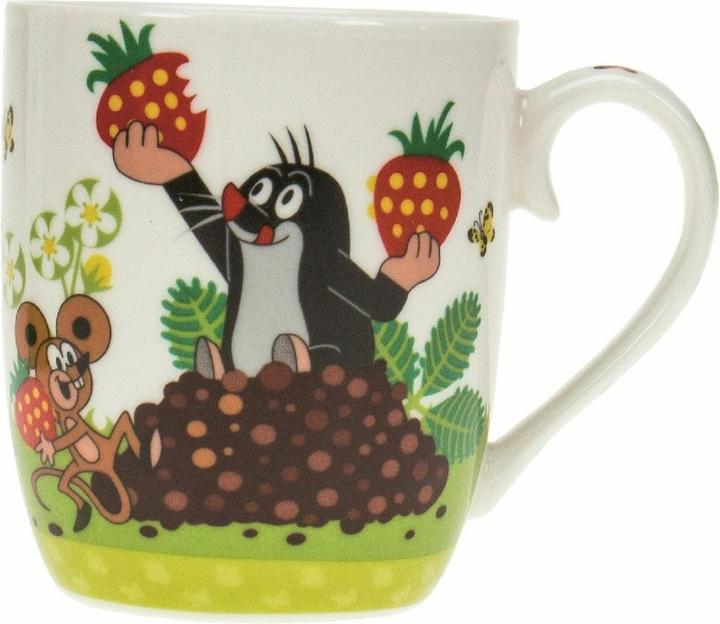 Produktbild Der kleine Maulwurf - Kindertasse Erdbeere