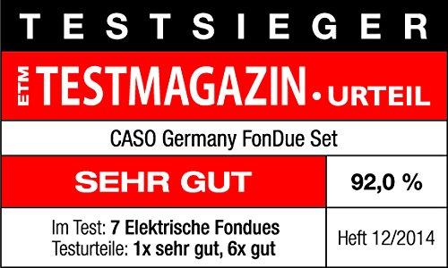 Produktbild Caso FonDue Set (Fondue Chinoise, Käsefondue, Schokoladenfondue)