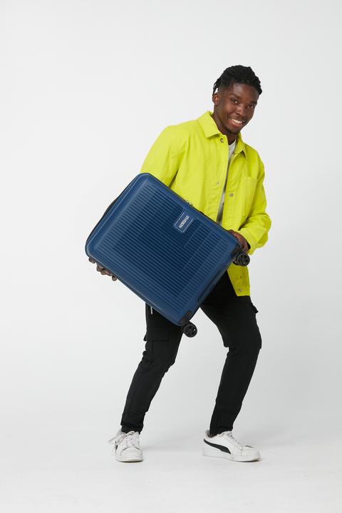 Actual product image American Tourister Travel Case Aerostep 36 L, Navy Blue (36 l, Hand luggage (up to 50 litres))