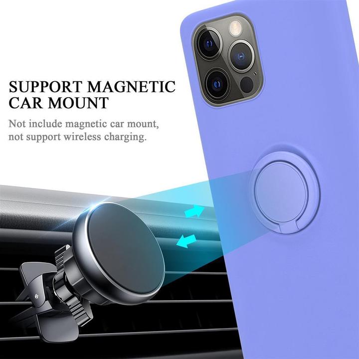 Produktbild Cadorabo TPU Liquid Ring Silicone Case Hülle (Apple iPhone 13 Pro Max)