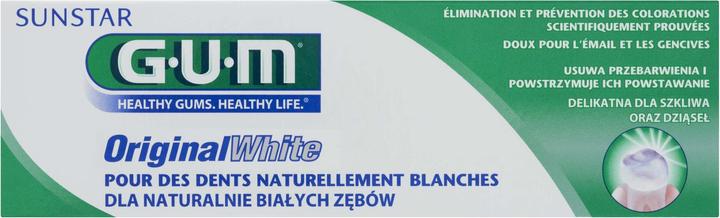 Actual product image GUM Toothpaste Original White (75 ml)