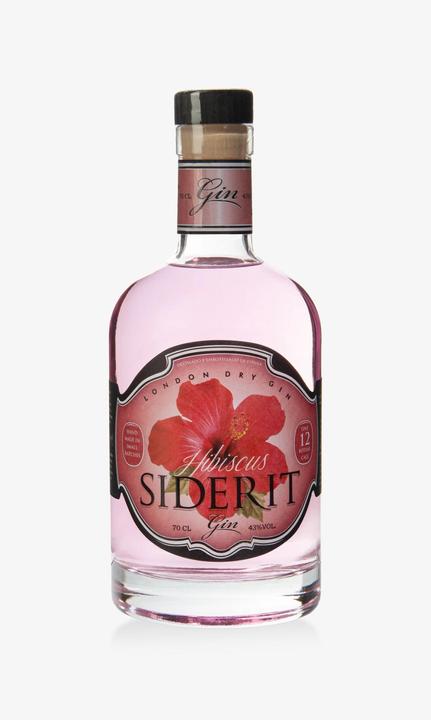 Produktbild Destilería Siderit Hibiscus Gin (1 x 70 cl)