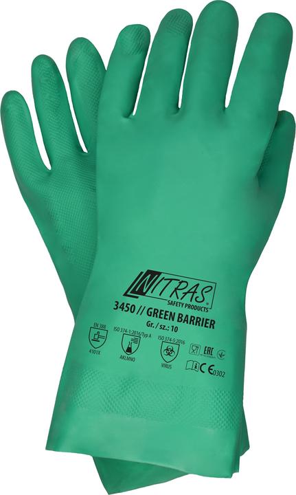Produktbild Technolit Chemsafe Nitril-Chemikalienhandschuh (10)