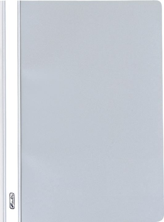 Actual product image Herlitz Quick file, DIN A4, made of PP film, grey (A4, 1 x)