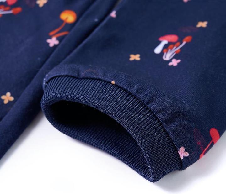 Produktbild VidaXL Kinderkleid Marineblau 128,Material: 92 % Baumwolle. 8 (128)