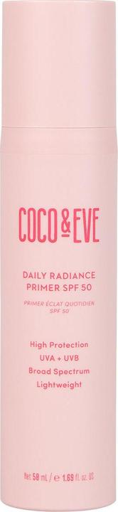 Immagine prodotto Coco & Eve Primer quotidiano di luminosità SPF50 (Crema solare viso, SPF 50, 50 ml)