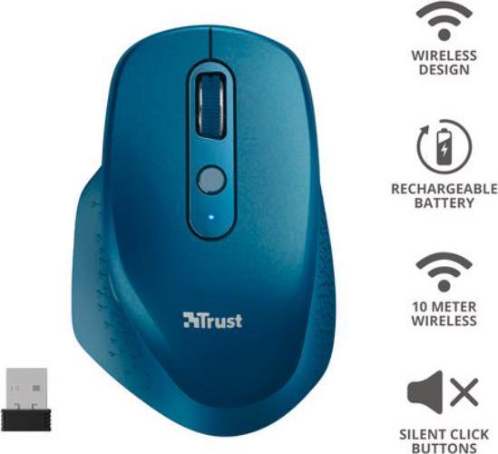 Actual product image Trust OZAA - Wireless Mouse (Wireless)