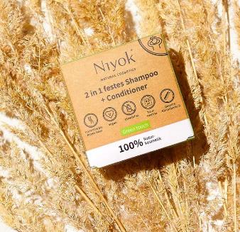 Immagine prodotto Niyok 2in1 Tocco verde (Shampoo solido)