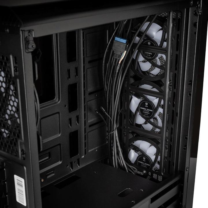 Produktbild Kolink Levante V2 ARGB Black Midi-Tower (mATX, Mini-ITX, ATX, E-ATX)