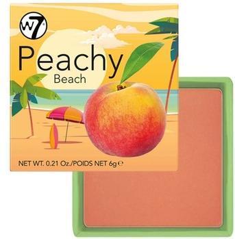 Actual product image W7 Peachy Beach Blush Orange Blush 6g (Coral red)