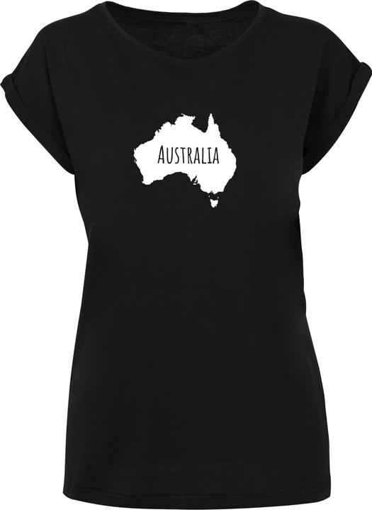 Merchcode Ladies Australia X Extended Shoulder Tee - 116405 (S)