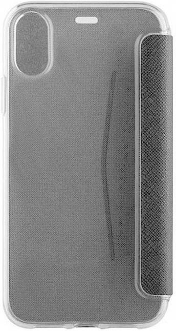 Image du produit Xqisit Flap Cover Adour noir transparent (Apple iPhone XS Max)