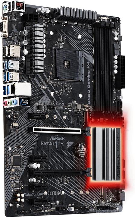 Produktbild AsRock B450 Gaming K4 (AM4, AMD B450, ATX)