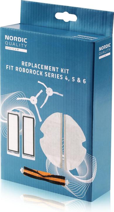 Immagine prodotto Nordic Quality Kit per aspirapolvere robot Roborock 5 e 6