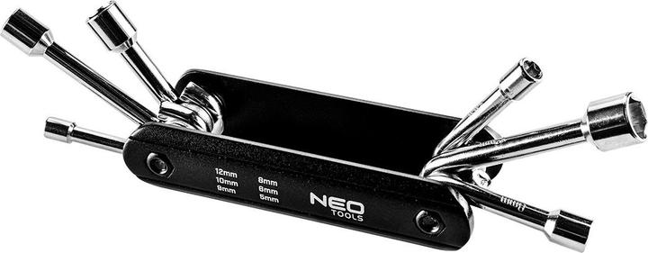 Neo Steckschlüssel (Sechskantschlüssel - 5, 6, 8, 9, 10, 12 mm)